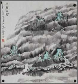 张仁芝，祖籍天津蓟县，山水画