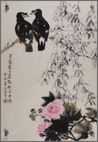 汪岳云，江西省宜春市人（花鸟画）