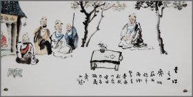 黄品臻，陕西汉中市美协副主席（人物画）