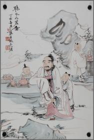 何士扬，人物画