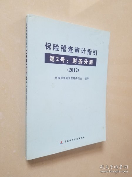 保险稽查审计指引第2号：财务分册