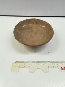 古玩文玩收藏类：明中期 单色釉瓷器 茶盏一只 口径10.2cm左右 高3.5cm左右