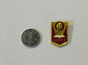 古玩文玩收藏类： 毛主席像章   2.6*1.6cm    #0068