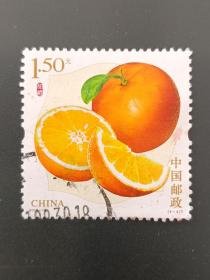 邮票   2018-18水果3 4-4 甜橙 1.5元  信销票