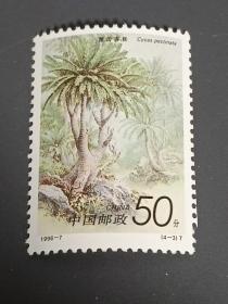 邮票 1996- 7 苏铁 4-3 篦齿苏铁 50分 新票