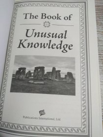 The book of unusual knowledge 具体看图