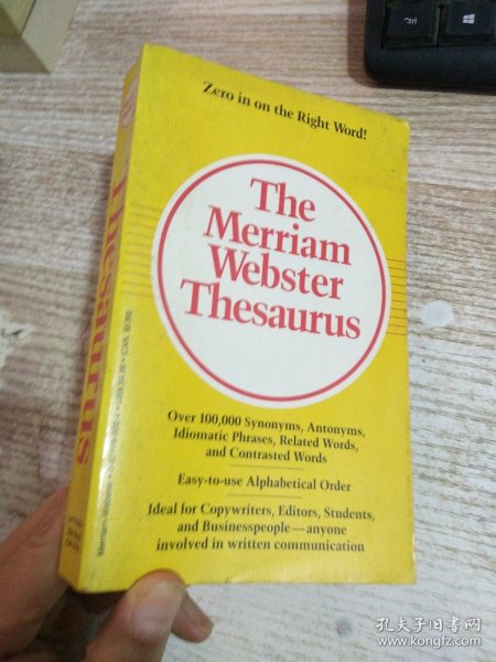 The Merriam Webster Thesaurus