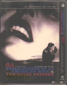 简装DVD9 / 终站 / 1953 / 意大利 / 美国 / 导演: 维托里奥·德西卡 / CC标准收藏版 / 英皇出品 / 盘面完好