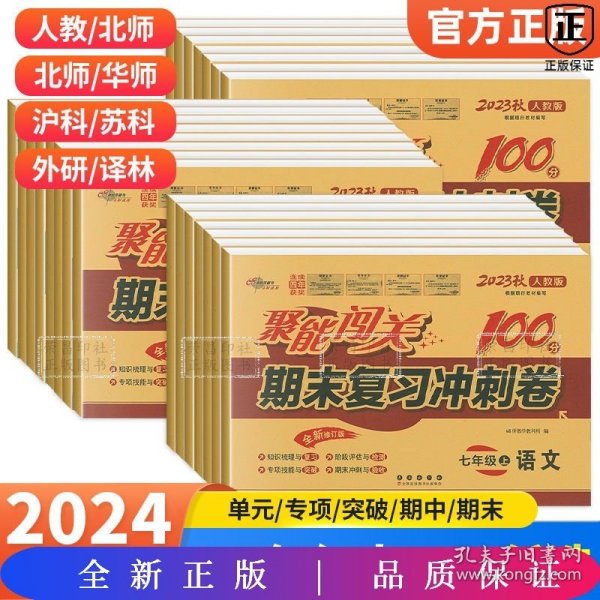 2019秋聚能闯关100分期末复习冲刺卷道德与法治九年级上