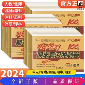 2019秋聚能闯关100分期末复习冲刺卷道德与法治九年级上