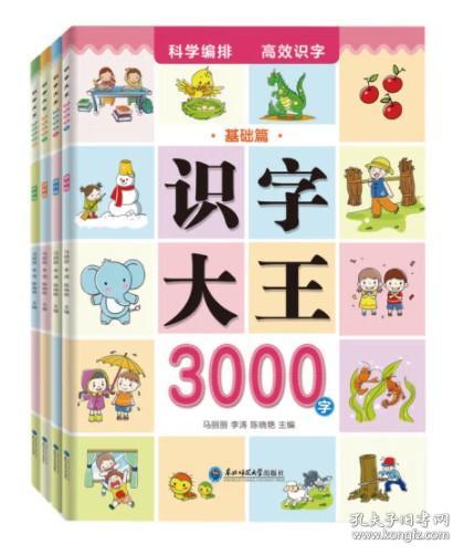 识字大王3000字(全4册)