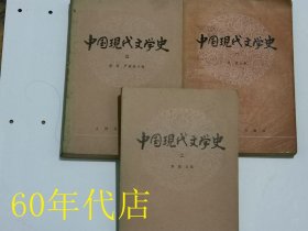 中国现代文学史（一二三册）