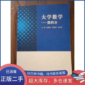 大学数学微积分张福生武汉理工大学出版社9787562957966