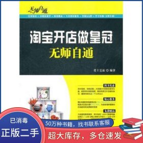 淘宝开店做皇冠无师自通 无师自通爱上雯霖清华大学出版社9787302273721