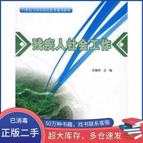 残疾人社会工作王辅贤主编北京大学出版社9787301130247