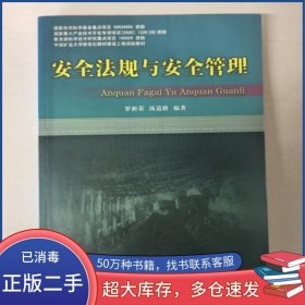 安全法規(guī)與安全管理羅新榮中國礦業(yè)大學(xué)出版社97878110719002
