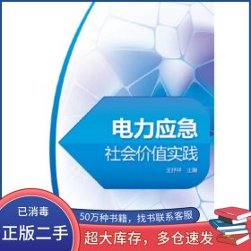 電力應急社會價值實踐王抒祥中國電力出版社9787512384989