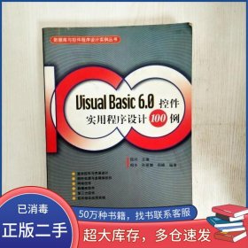 Visual Basic 6 0控件实用程序设计100例段兴人民邮电出版社9787115106308