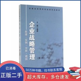 企業(yè)戰(zhàn)略管理 原理實(shí)例分析模擬第3版文理中國(guó)科學(xué)技術(shù)大學(xué)出版社9787312035999