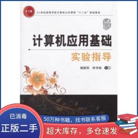 計算機應(yīng)用基礎(chǔ)實驗指導陸慰民 時書劍　主編中國鐵道出版社9787113115821