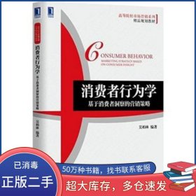 消費者行為學(xué) 基于消費者洞察的營銷策略吳柏林機械工業(yè)出版社9787111505501