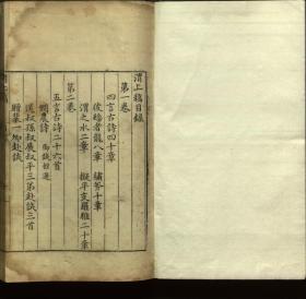 【提供资料信息服务】：渭上稿，18卷，南轩著，明万历13年（1585）南师仲等刻本，平装为1册，本店此处销售的为该版本的彩色高清缩印、无线胶装平装复制本。