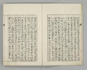 【提供资料信息服务】古籍善本仿真复刻_底本为和写本：温疫論札記/温疫论札记 2巻，线装为1册，山田椿庭(業広)著。本店此处销售的为该版本的原大全彩、仿真微喷、宣纸线装本。