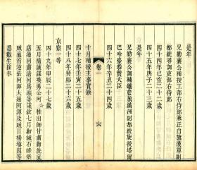 【提供资料信息服务】古籍善本仿真复刻_底本为清道光二十一年刻本:懋亭自定年谱,线装原书为4册,长龄撰,本店此处销售的为该版本的原大全彩、仿真微喷、宣纸线装本。
