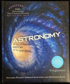 The Universe An Illustrated History of Astronomy天文学图解史 后页有图册 有配件 原版精装英语 现货