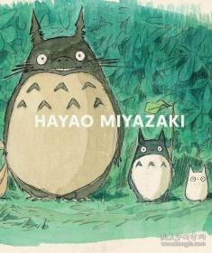 英文原版 宫崎骏的动画艺术 大型画册 Hayao Miyazaki 精装大开本 现货