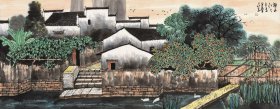 【保真字画，取自画家本人】吴泉棠，小六尺精品保真有合影