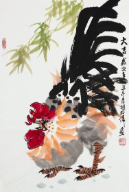 【保真字画，取自画家本人】林校伟，四尺开三 保真 假一赔三！