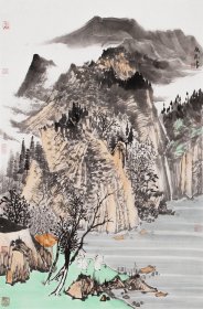 【保真字画，取自画家本人】侯敬刚， 四尺开三 保真