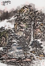 【保真字画，取自画家本人】陈安明， 四尺开三 保真