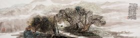 【保真字画，取自画家本人】曹念,六尺对开保真