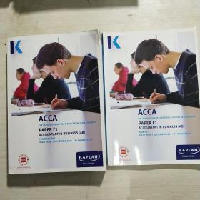 ACCA kaplan publishing uk paper f1 Complete text