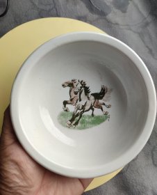 全品醴陵印花瓷器碗，口径15厘米-68