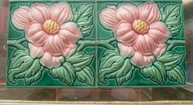 民国瓷砖--好品的绿地百财花-72