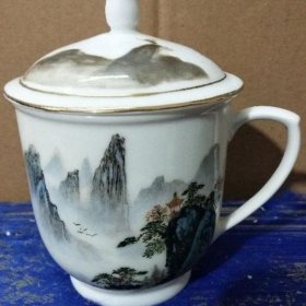 1977年山水茶杯-10