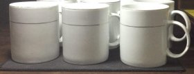 界牌瓷白瓷茶杯8个-70