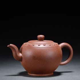 徐令音·紫砂鼓型茶壶