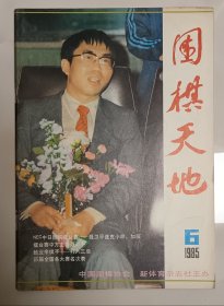 围棋天地1985年第6期。封面为聂卫平获胜归来。