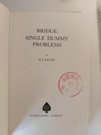 英文桥牌书BRIDGE: SINGLE DUMMY PROBLEMS桥牌单明手问题集