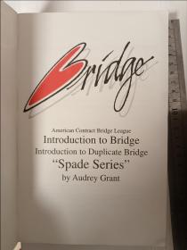 英文桥牌书Introduction to Duplicate Bridge，The American Contract Bridge League presents The ACBL Spade Series，美国桥牌联盟ACBL黑桃系列第四册复式桥牌介绍