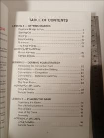 英文桥牌书Introduction to Duplicate Bridge，The American Contract Bridge League presents The ACBL Spade Series，美国桥牌联盟ACBL黑桃系列第四册复式桥牌介绍
