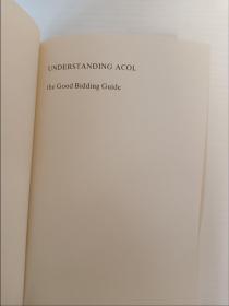 英文桥牌书UNDERSTANDING ACOL THE GOOD BIDDING GUIDE，理解埃珂—优秀的叫牌指南 桥牌大师系列