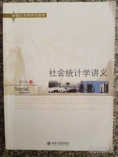 新编社会学系列教材：社会统计学讲义