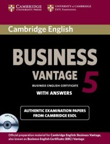 CambridgeEnglishBusiness5VantageSelf-StudyPack(Student'sBookwithAnswersand2AudioCDs)