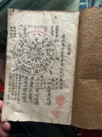 清代手写江湖算命书，命尘指掌男女生命贵格，取格指诀歌断，看命入式论根苗花实诀，论小儿命之推断，