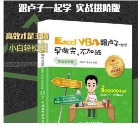 Excel VBA跟卢子一起学 早做完，不加班 （实战进阶版）